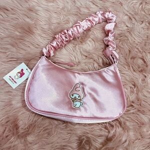 Forever 21 my melody pink satin shoulder bag